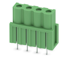 Blok zacisków wtykowych 4-pinowe raster: 5.08mm -rzędowe Phoenix Contact Przewlekany 12.0A 250.0 V.
