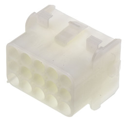 Obudowa złącza 15-pinowe 3-rzędowe TE Connectivity Żeński Montaż na kablu Universal MATE-N-LOK Złącze