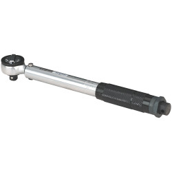 Sealey AK623 Micrometer Torque Wrench 3/8&quot;Sq Drive Calibrated