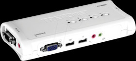TK-409K 4-Port, KVM Switch, VGA, Audio