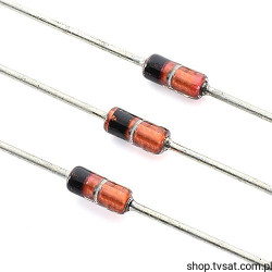 1N3595 1N3595 Diode Switching 125V 0.15A DO35 NSC