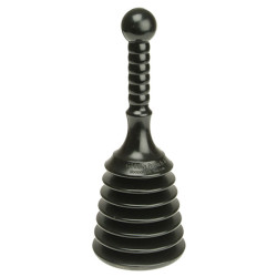 Monument 1460Y One Piece Handy Plunger Black 100mm (4in)