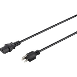 Sygonix SY-5042736 Cable 2m black C13/C14 appliance connection