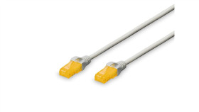 Kabel Krosowy (Patch Cord) Rj45/Rj45 U/Utp Kat. 6A 0,5M Awg 26/7 Ls0h Szary...