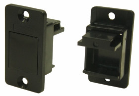 Ramka montażowa panelu RS PRO do użytku z: Cienkie panele i złącza przepływowe Wąska płytka ściemniająca