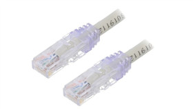 Utp6ax1mgy Patch Cord Tx6a™ 10Gig,U/Utp 6A Drut Cu Pvc Szary 1M 24Awg