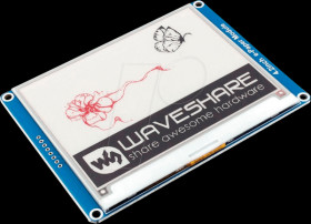 13454 Developer boards - Display ePaper, 4,2", black/white/red