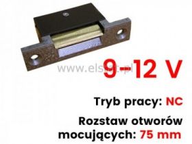 Elektrozaczep ZE-2 bez blokady do domofonu