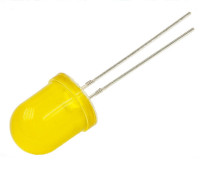 L-793YD Dioda LED 8mm żółta 20-70mcd 60° dyfuzyjna
