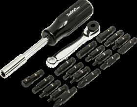 XL70N 19-piece ratchet screwdriver set