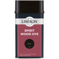 Liberon 126788 Spirit Wood Dye Ebony 1 litre