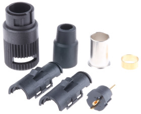 Złącze wielostykowe przemysłowe 2-pinowe Subminiaturowe Montaż na kablu Wtyczka binder