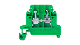 Złączka Szynowa Przelotowa 2-Przewodowa 2,5Mm2 Zielony Zg-G2,5 A11-8105