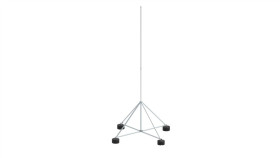 Maszt Na Czworonogu Do Zwodów Poziomych Wysokich 5M Aluminium 65.5 Al Za 2P...