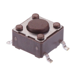 PHAP5-30VA2A2S2N4 4.3mm Height 6mm x 6mm Surface Mount Tactile Switch 160g Tape Packaging APEM