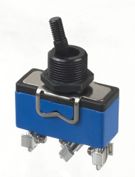 Przełącznik migowy przechylny Zatrzaskowy średnica wycięcia 12.2 (Dia.)mm SPDT APEM Montaż panelowy długość