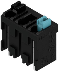 Weidmüller 2766130000 Zacisk sprężynowy 1.5 mm² Ilość styków 3 czarny 532 szt.