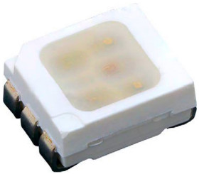 LED, SMD, RGB, 6-Pin, 2,4 V, Vishay