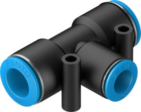 Złączka pneumatyczna Wciskane 12 mm Wciskane 10 mm Festo Adapter teowy do rur