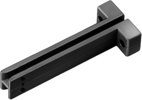 Guide rail, bl 50 mm, PA, gray, 10146871