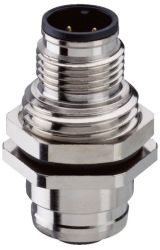 FWD 5 złącze M12, 5 stykowe, męskie / żeńskie, przejście, do obudowy, LUMBERG 54218, FWD15