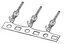 Molex 1510878101 Male Crimp Terminal 1510878101 Molex Zawartość: 10000 szt.