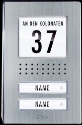 40932 Vistadoor audio, remote station, 2-family house