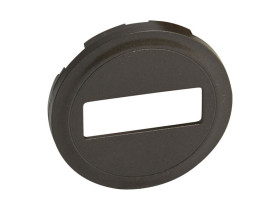 CELIANE Plakietka do gniazd światłowodowych sc/apc grafitowa 067995 LEGRAND