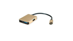 Stacja Dokująca Roline Gold Usb Typu C, Hdmi 4K, 2X Usb 3.2 Gen 1, 1X Pd