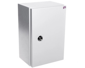 Obudowa metalowa 300x200x150mm IP66 z płytą ETIBOX GT 30-20-15 001102101