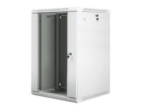 Szafka serwerowa wisząca 19 18U 600x600 szara LANBERG /do zmontowania/ WF01-6618-10S