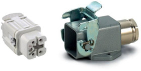 Connector kit, size H-A 3, 4 pole + PE , IP65, 75009622