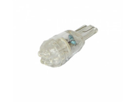 Żarówka LED W5W T10 10mm biała zimna 12V 4 led 194-4W
