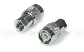 Przejście złącze męskie FME na złącze męskie TNC