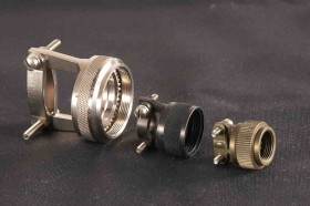 Obudowa złączy Amphenol Limited 19 Stop aluminium Proste