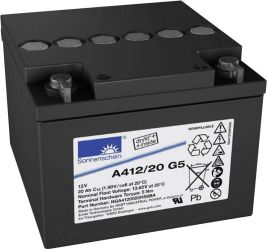 Akumulator ołowiowy GNB Sonnenschein A412/20 G5 NGA4120020HS0BA, ołowiowo żelowe, 12 V, 20 Ah
