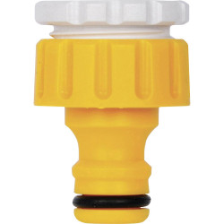 Hozelock 2184A6002 Plastic Tap Connector for Garden Irrigation Systems