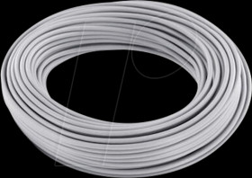 KL014GR10 Stranded Copper Wire 0.14qmm 10m grey