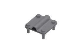 Złącze uniwersalne 2-elem. 80x80 bednarka-pręt16 stal ocynkowana ogniowo 215.3 OG 21500302