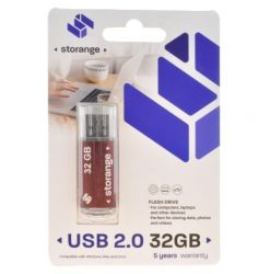 PENDRIVE 32GB 2,0 STORANGE BASIC BRAZ.