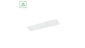 Algine Panel Backlight 40W Ww 230V 120St Ip20 300X1200x25 Biały