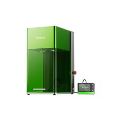 xTool F1 Ultra 2 w 1 - światłowodowa i diodowa grawerka laserowa 20 W - zestaw Deluxe