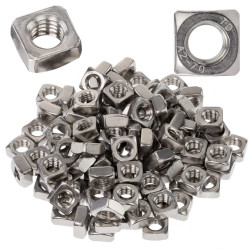 Wpust przesuwny M8 kwadratowy nakrętka DIN 557 do szyn montażowych paneli PV /opakowanie 100szt./