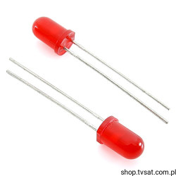 HLMP-1301 LED 3mm Red RADIAL AVAGO