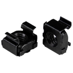 StarTech.com CABCAGENUTSB M5 Cage Nuts - 50 Pack, Black