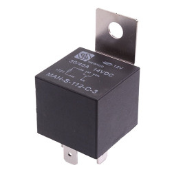 12V SPDT Mini Automotive Relay Bracket 40A MAH-S-112-C-3
