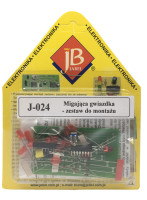 KIT624 Migająca gwiazdka (Zestaw do lutowania) J-024, J-24