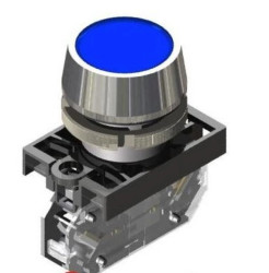 Lampka sygnalizacyjna 22mm niebieska 24-230V AC/DC IP66/67 NEK22MLD W0-LDU1-NEK22MLD N