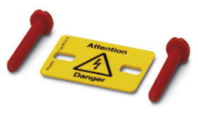 Etykieta ostrzegawcza Etykieta ostrzegawcza WS 5-10 Phoenix Contact