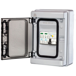 WCED WPRC32CSP IP65, Type A 32A C Curve RCBO EV Unit &#x2B; Surge Protection